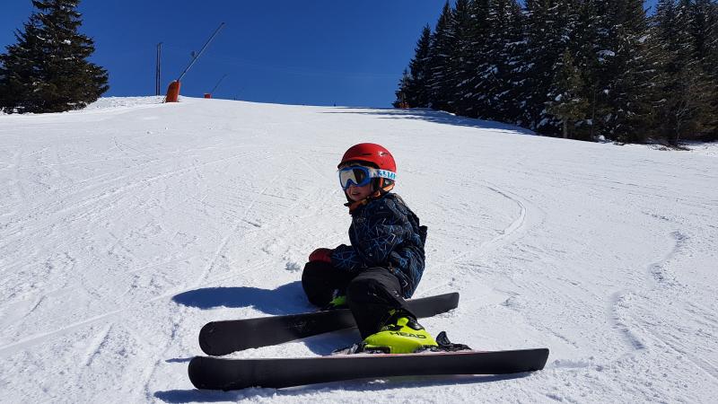 Une belle journée au ski